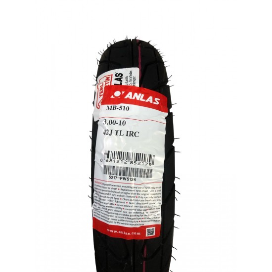 ANLAŞ İRC 3/50/10 DUBLEX 42J DIŞ LASTİK ANLAŞ İRC 3/50/10 DUBLEX 42J DIŞ LASTİK