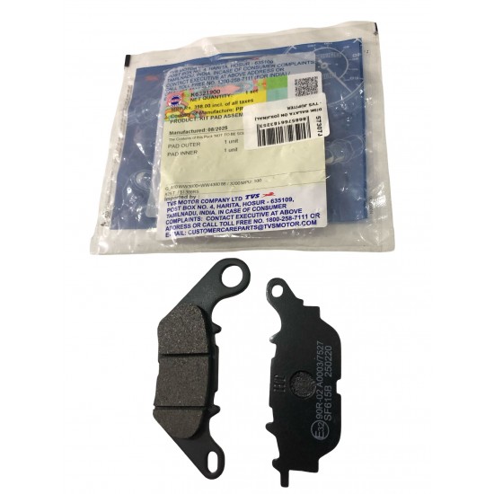 TVS JÜPİTER 125 ÖN FREN DİSK BALATA ORJİNAL TVS JÜPİTER 125 ÖN FREN DİSK BALATA ORJİNAL