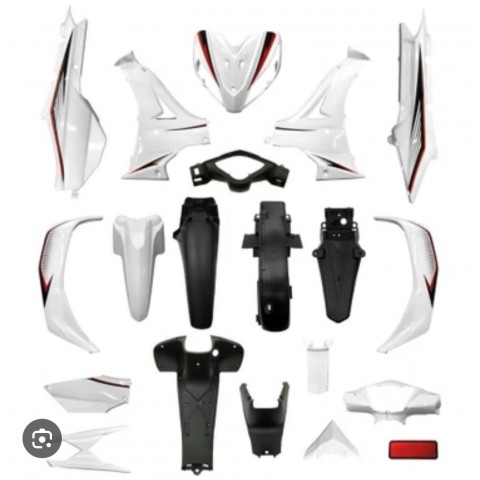 KUBA EGE 100 KAPORTA SETİ BEYAZ KOMPLE