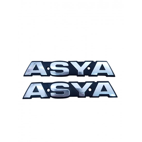 ASYA YAZILI BENZİN DEPO YAZISI CG MODELİ