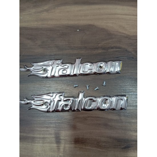 FALCON BENZİN DEPO YAZISI NİKEL FALCON BENZİN DEPO YAZISI NİKEL
