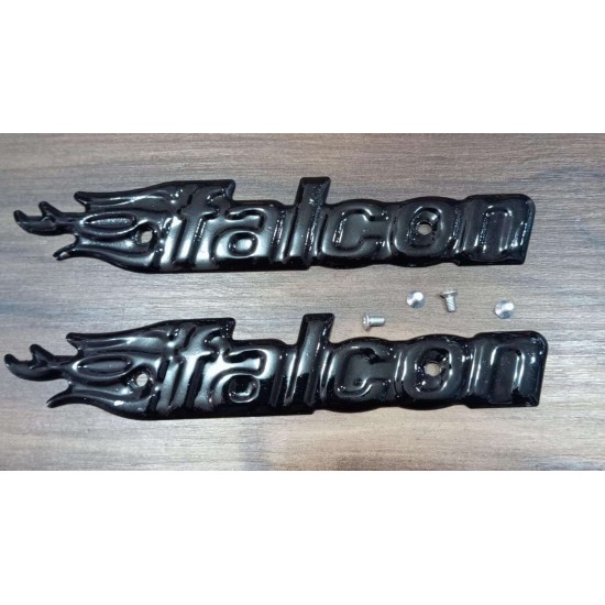 FALCON BENZİN DEPO YAZISI SİYAH FALCON BENZİN DEPO YAZISI SİYAH