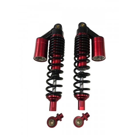 CG CUP EBİKE TÜPLÜ GAZLI ARKA AMORTİSÖR AYARLANABİLİR KIRMIZI SİYAH