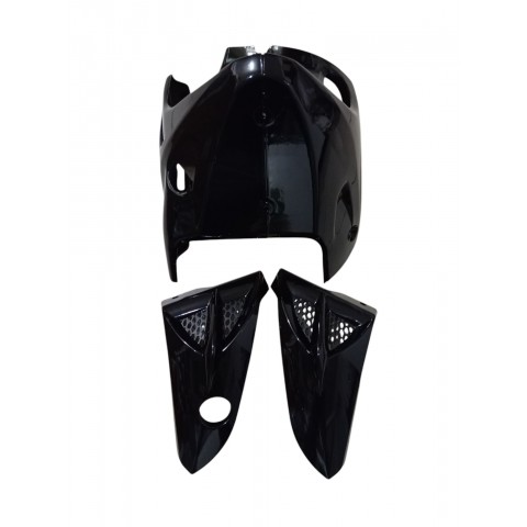 CG 125 ALT SAKAL VE BIYIK DEPO YAN GRENAJ TAKIM SİYAH