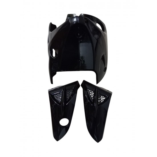 CG 125 ALT SAKAL VE BIYIK DEPO YAN GRENAJ TAKIM SİYAH